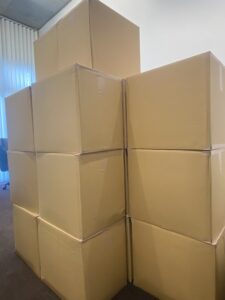 Packaging process of matcha tea
